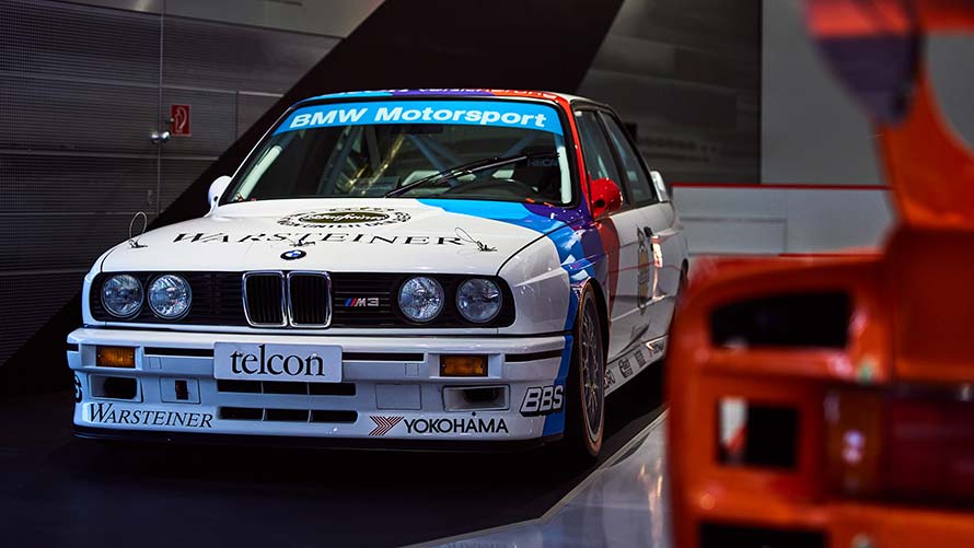 THE HOUSE OF MOTOR SPORT EXHIBITION IN THE BMW MUSEUM