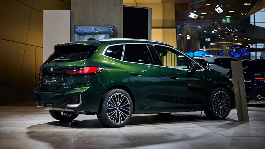 The BMW 2 Series Active Tourer. 
