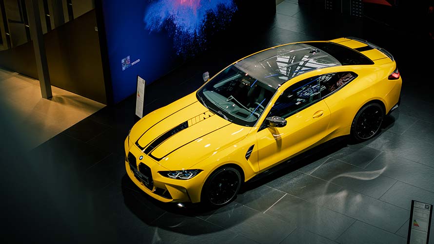 BMW M4 Competition Coupé.