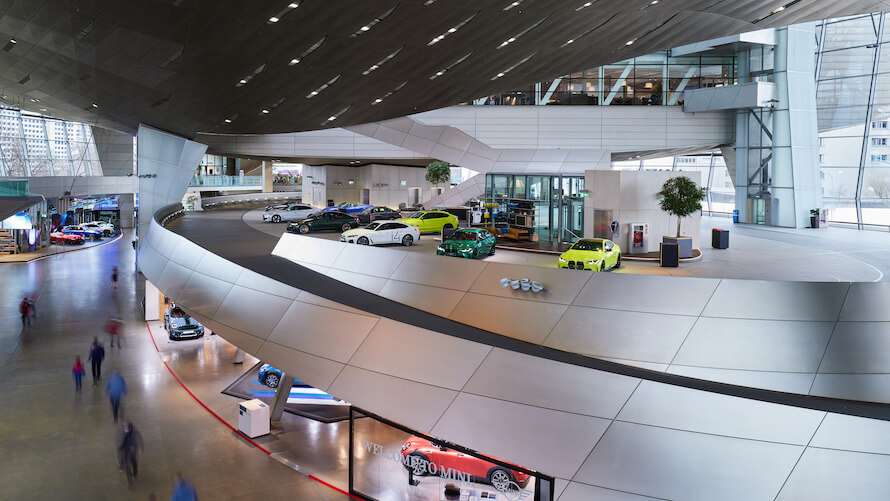 BMW Welt Car Platform