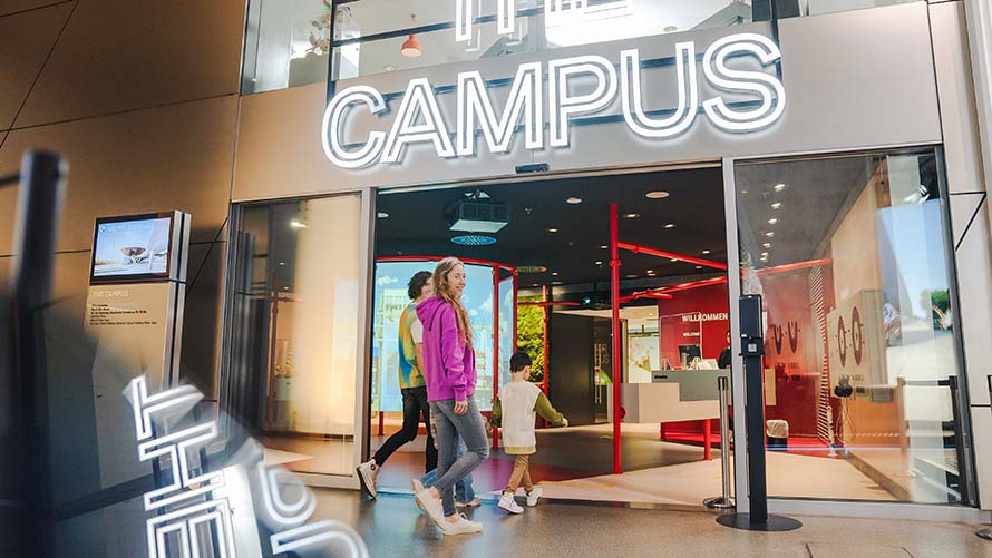 The Campus BMW Kinder und Jugendliche auf dem Weg ins BMW Campus