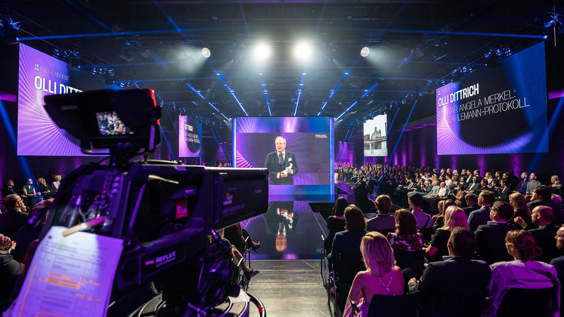 Blauer Panther 2022 Blauer Panther Awardshow in der BMW Welt