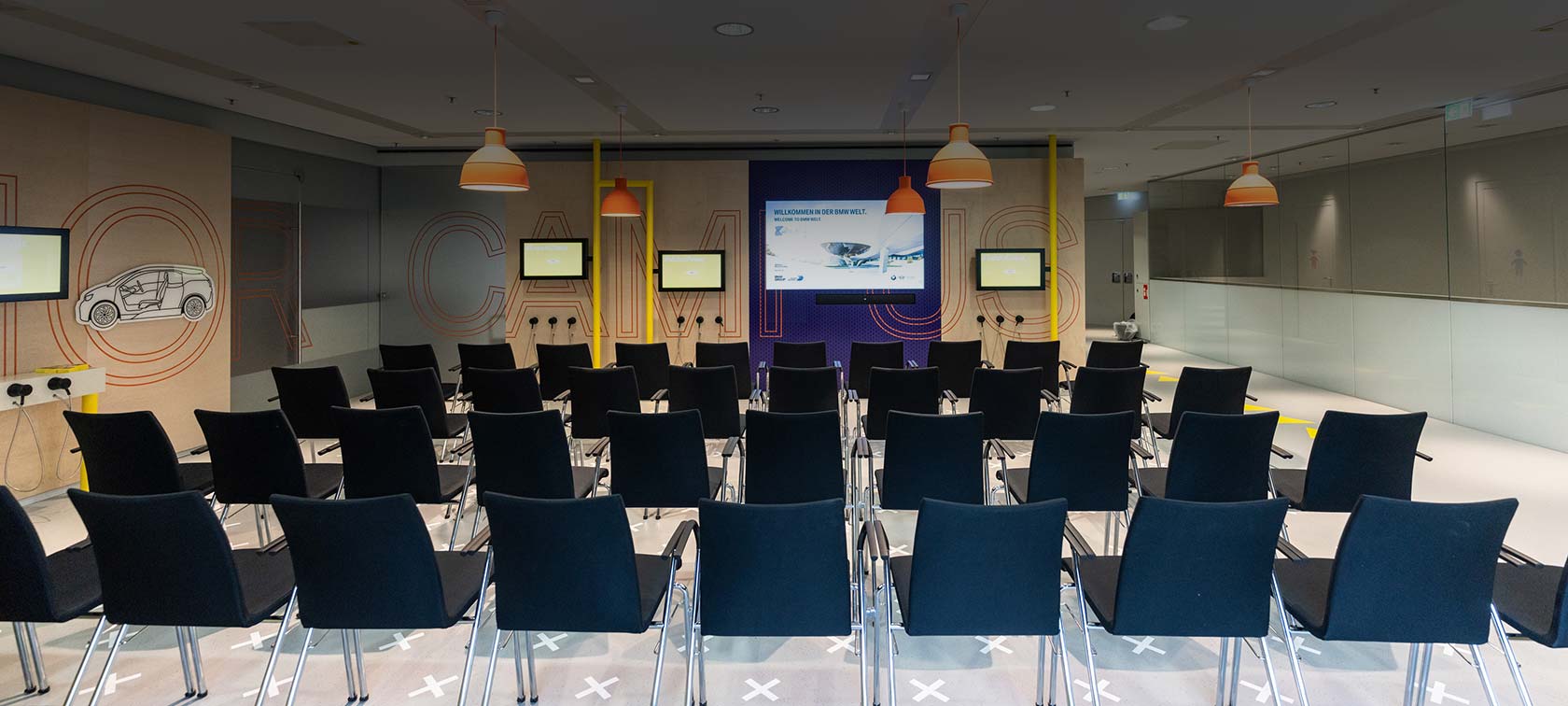 Meeting room in The Campus of BMW Welt