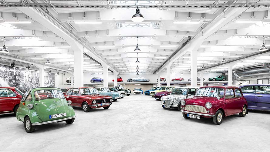 Guided tour of the BMW Group Classic exhibition in Munich