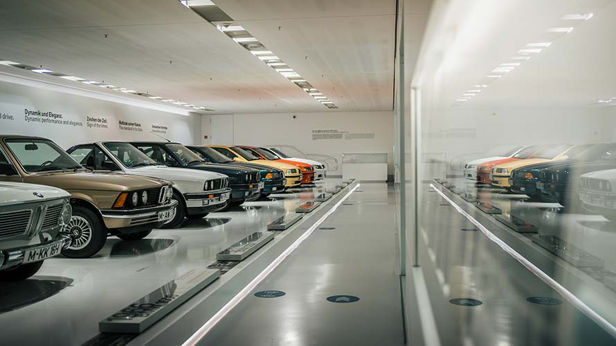 Guided tour of the BMW Museum