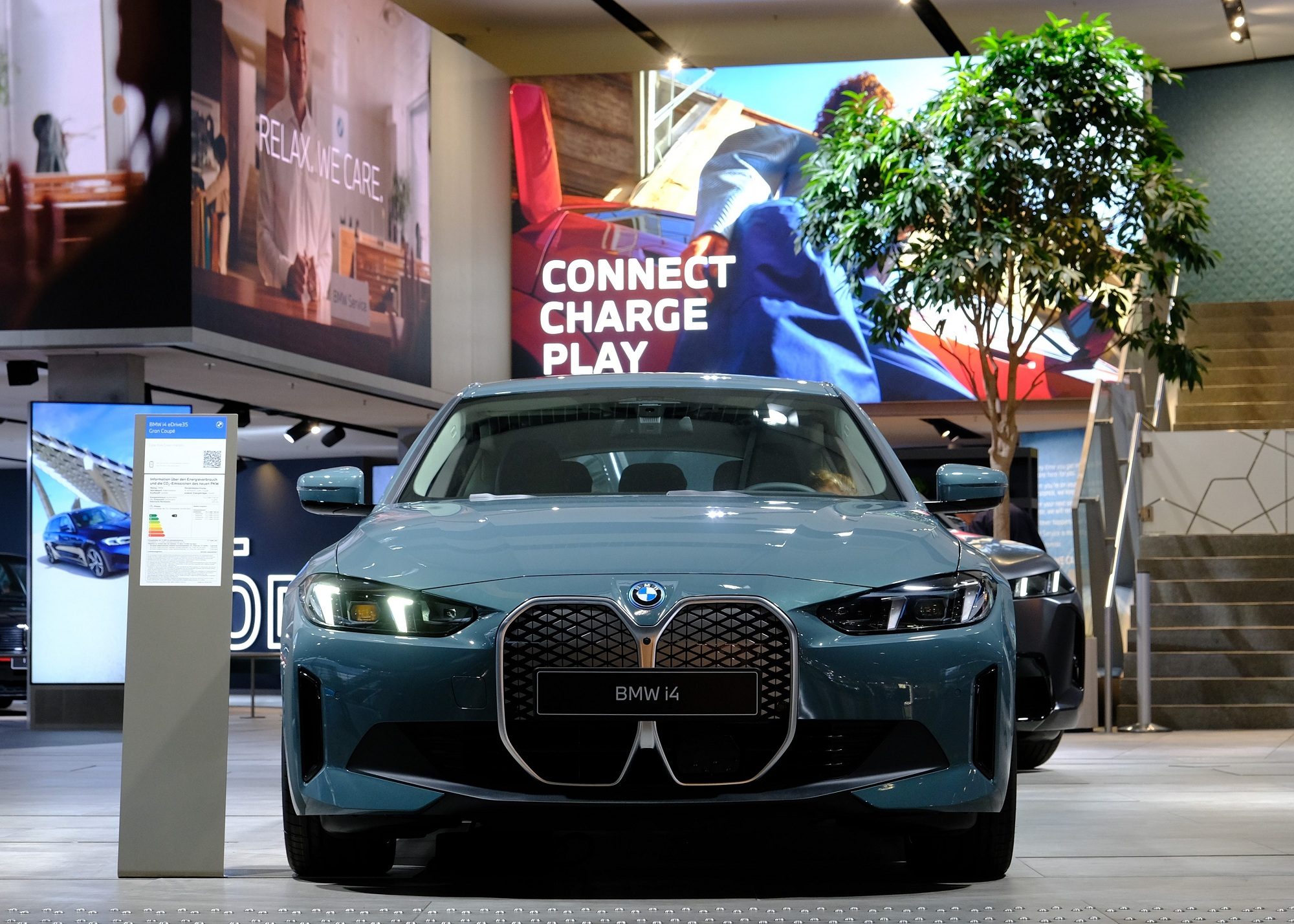 BMW Welt Ausstellungen i4 eDrive35 Gran Coupe