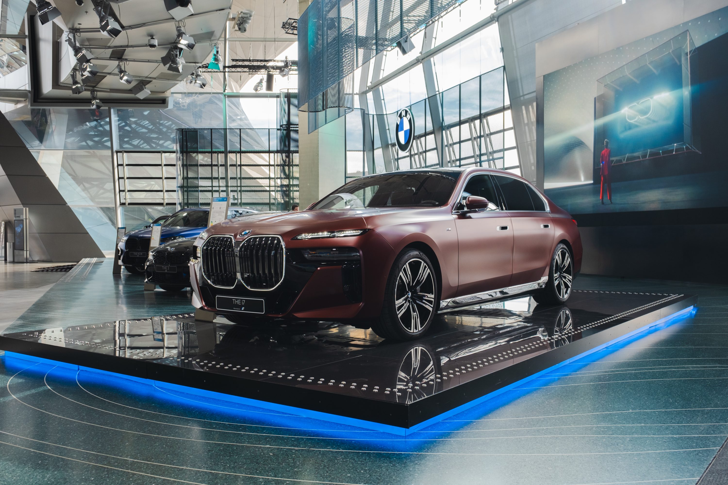 BMW Welt Ausstellungen exklusive Modelle i7