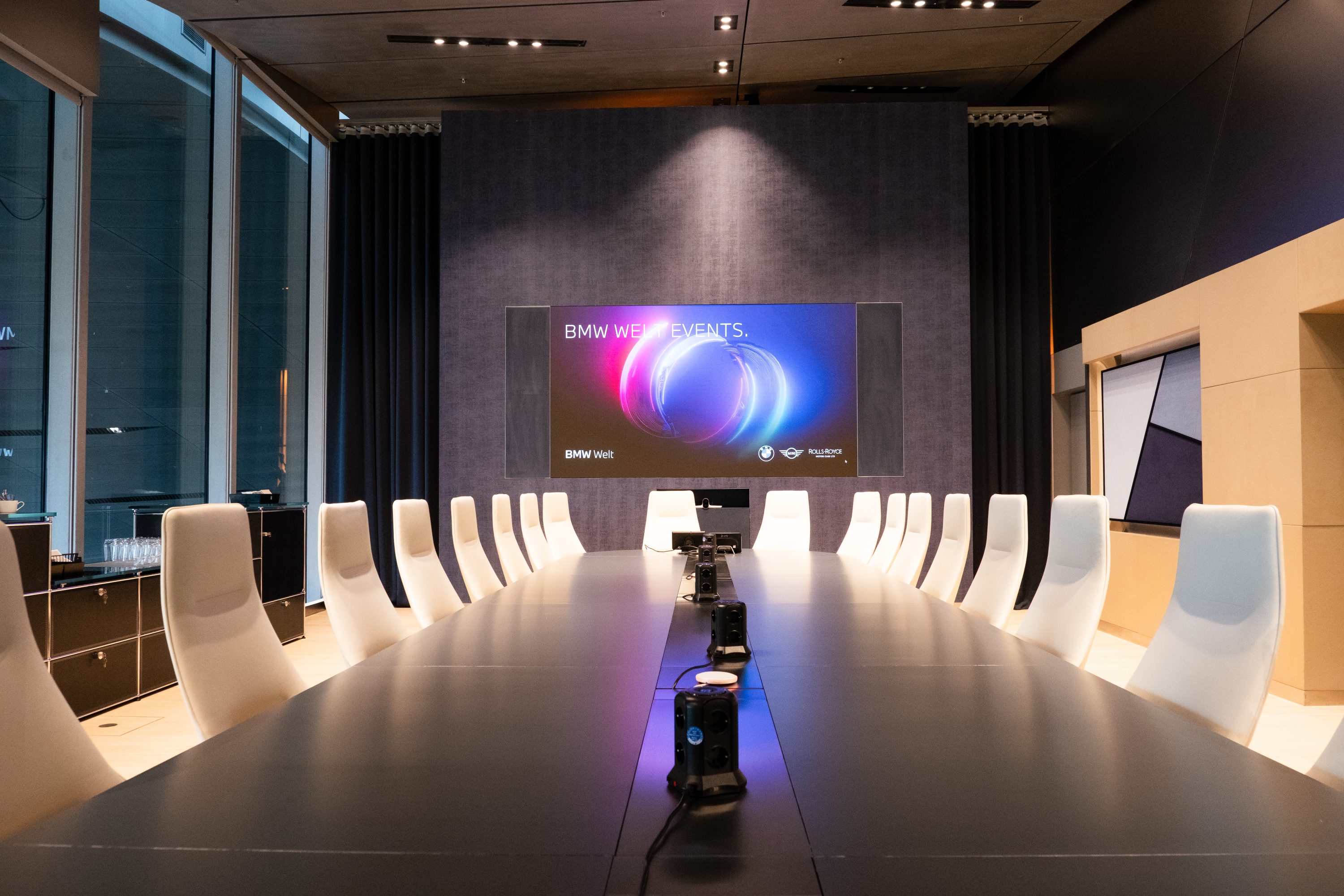 BMW Welt Business Club Videotechnik