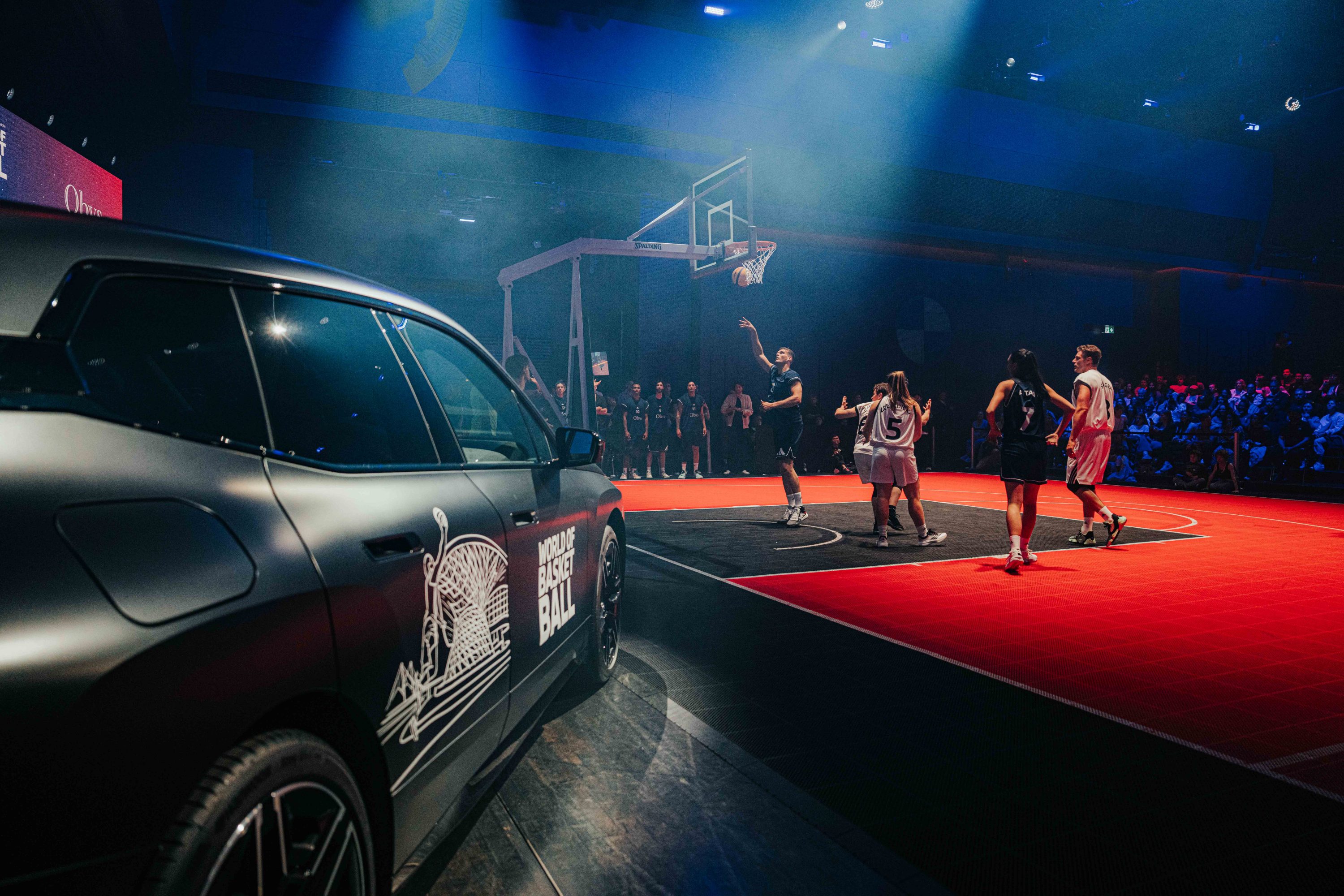 World of Basketball in der BMW Welt