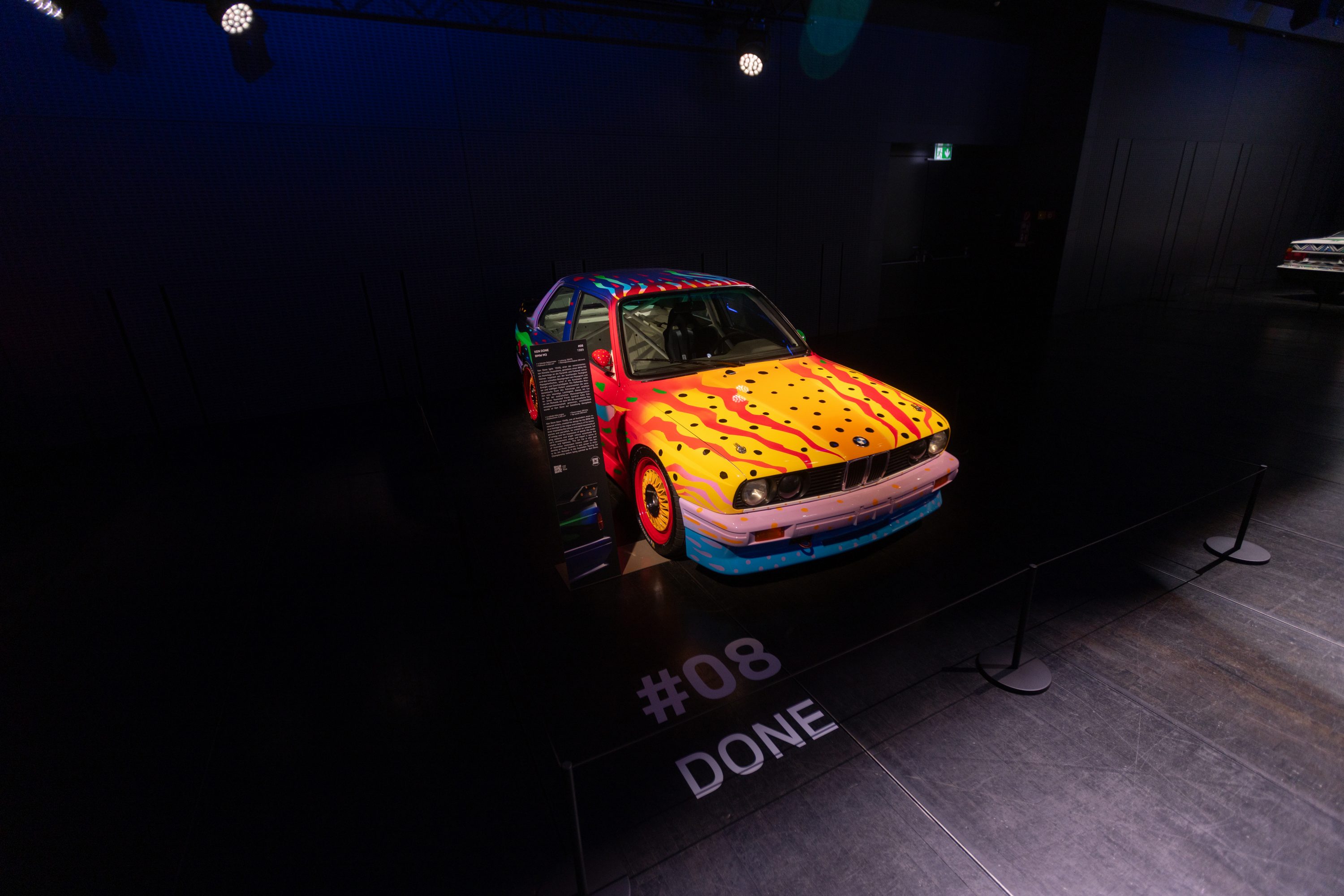 BMW M3 Group A Art Car by artist Ken Done.