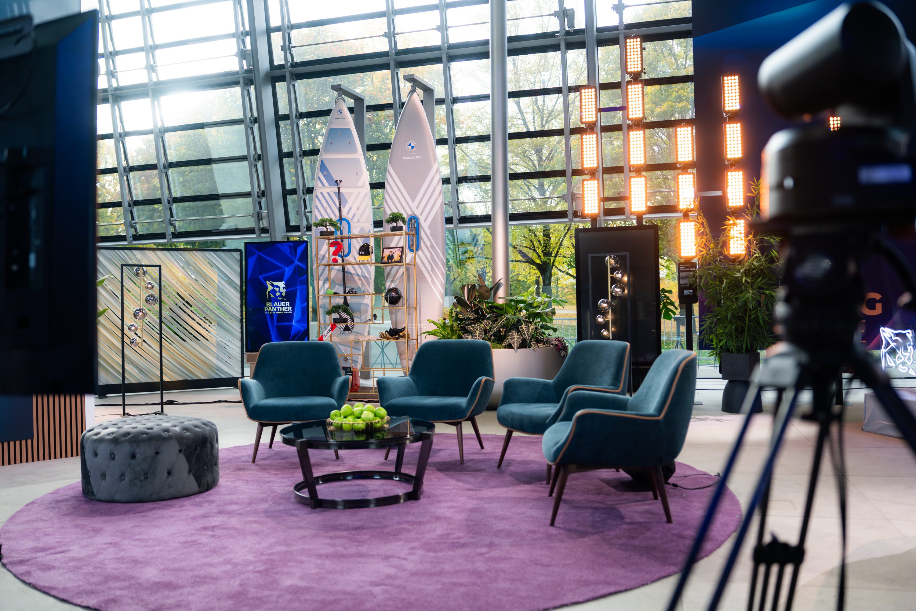 BMW Welt Inspirationen Blauer Panther